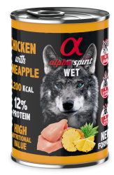 Canned Dog Food Chicken With Pineapple 400 g